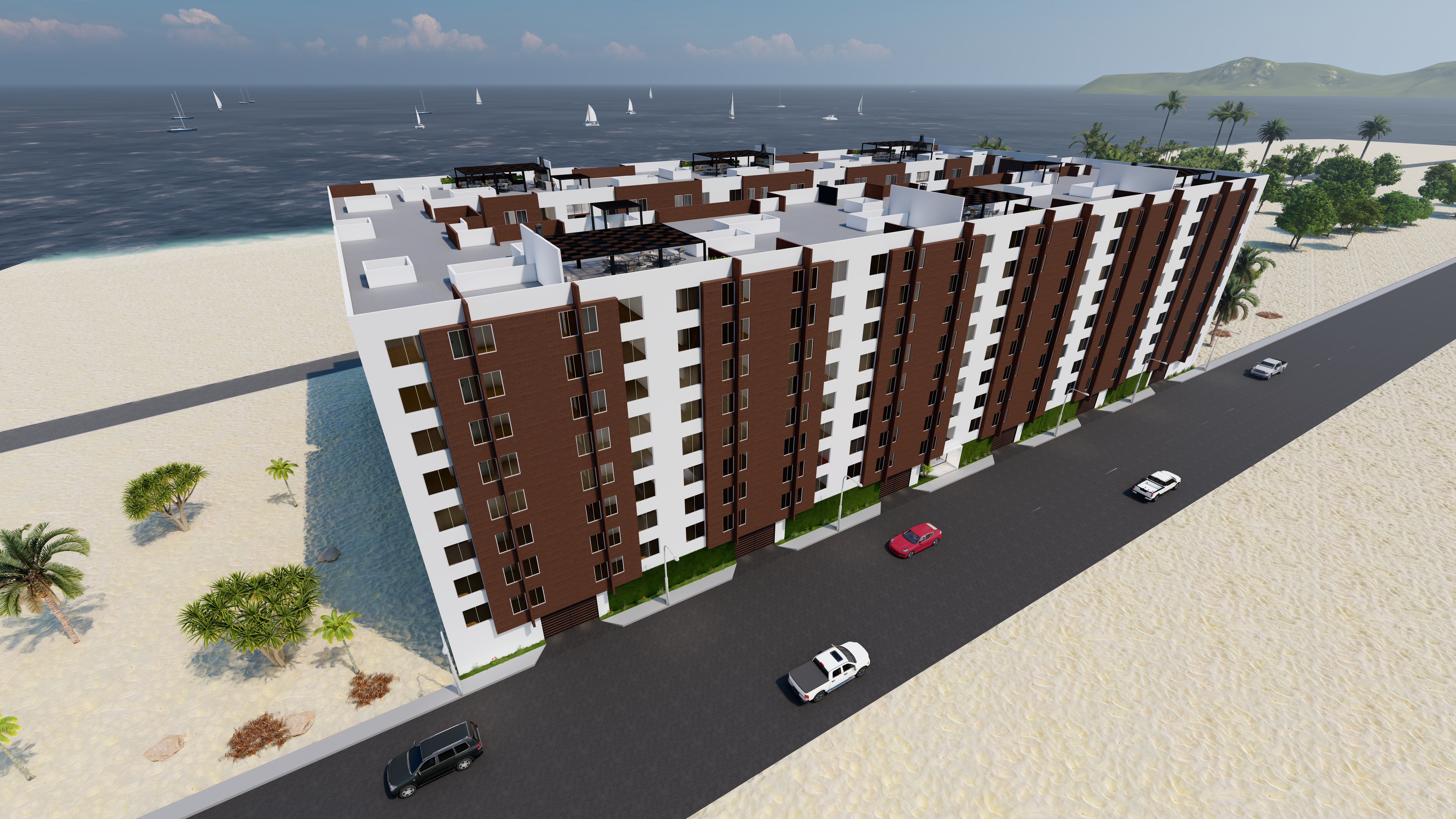 Vistas espectaculares al mar