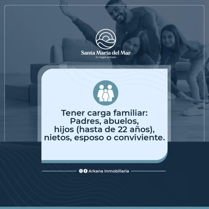 Requisito 4: Contar con carga familiar
